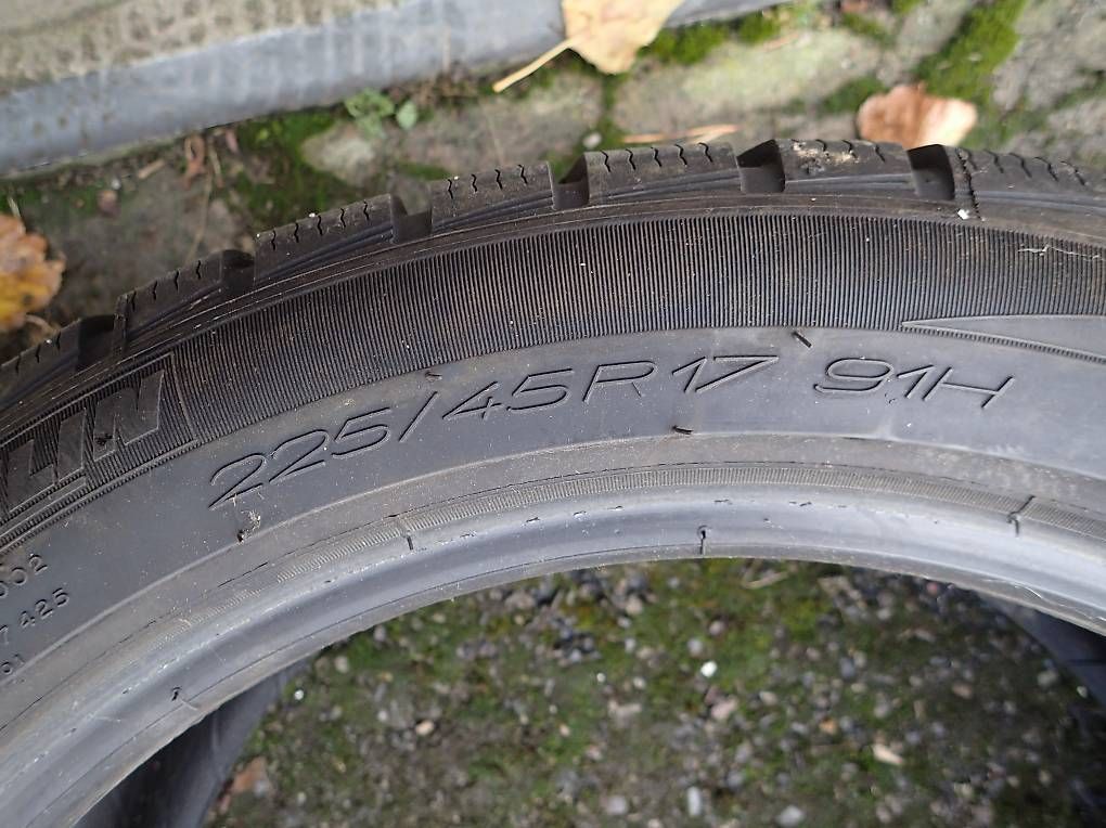 Michelin Pneumatici & Ruote complete: 225 / 45  R17  91H    Michelin Pilot Alpin M+S – Usato da Seengen venduto da kater1.8
