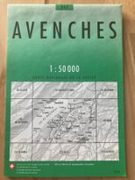 Landkarte AVENCHES 1:50’000