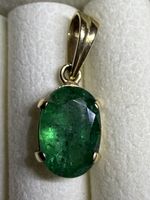 Anhänger Gold18k mit echt Smaragd