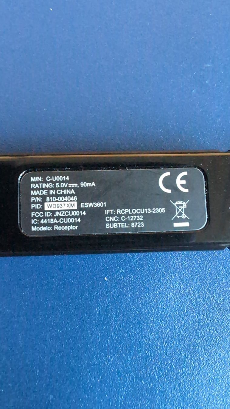 Logitech Fernbedienungen: Logitech Unifying Empfänger (Modell C-U0014) – Defekt aus Bern von Orwahn 1