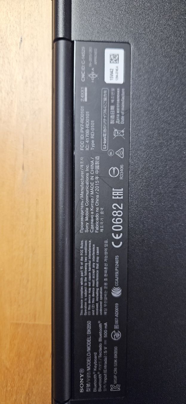 Tastiere: Sony Xperia Tablet Tastatur – Usato da Basel venduto da llduke 1