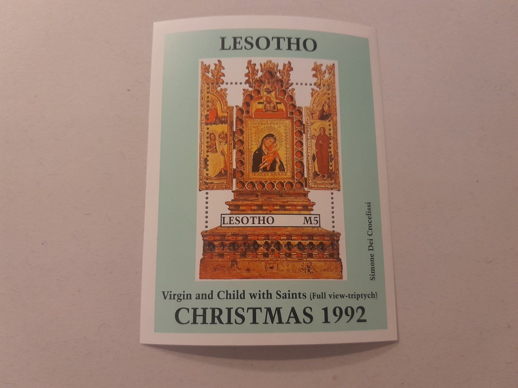 Alle Briefmarken: Lesotho timbre Noël – Neu (gemäss Beschreibung) aus Marly von globetrotter1723