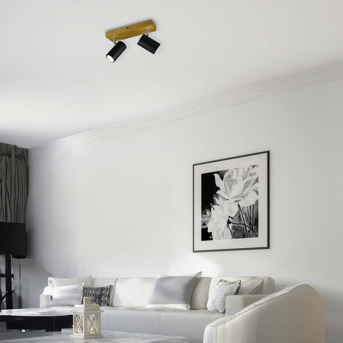 Lampadari & plafoniere: Deckenleuchte, 2 Spots, 26 cm x 9 cm – Nuovo (secondo la descrizione) da Kreuzlingen venduto da Smart-Light 1