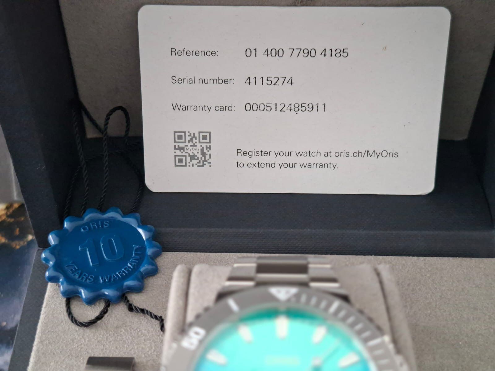 Oris Uhren: ORIS Aquis Great Barrier Reef limited Edition IV – Neu (gemäss Beschreibung) aus St. Silvester von gbgmbh 1