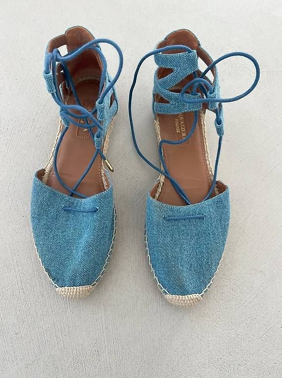 Scarpe da donna: Aquazzura Jeans-Espadrilles, Grösse EU38 – Usato da Zürich venduto da FK8044