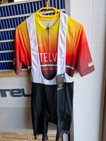 Neues Velo-Kombi Stelvio, Bibshort&Trikot für Herren, Gr.2XL