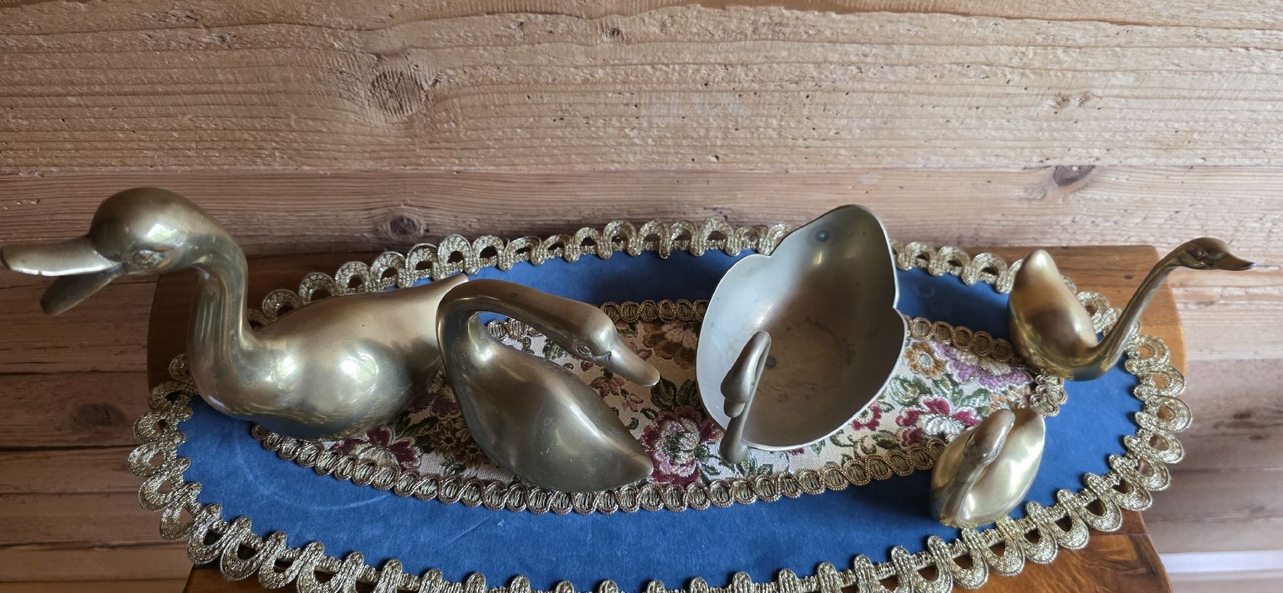 Skulpturen & Statuen: Sammlung Vintage Messing Schwäne – Gebraucht aus Wolfhalden von Nati-Nati 6