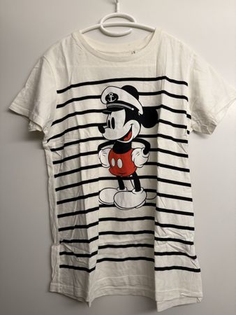 Uniqlo UT T-Shirt Mickey Mouse gestreift Grösse XL getragen