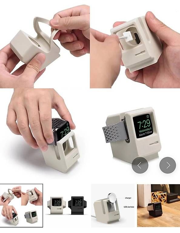 Apple Smartwatch-Zubehör: Apple Watch Halter im Retro Computer Look – Gebraucht aus Einsiedeln von UnicornFairy 1
