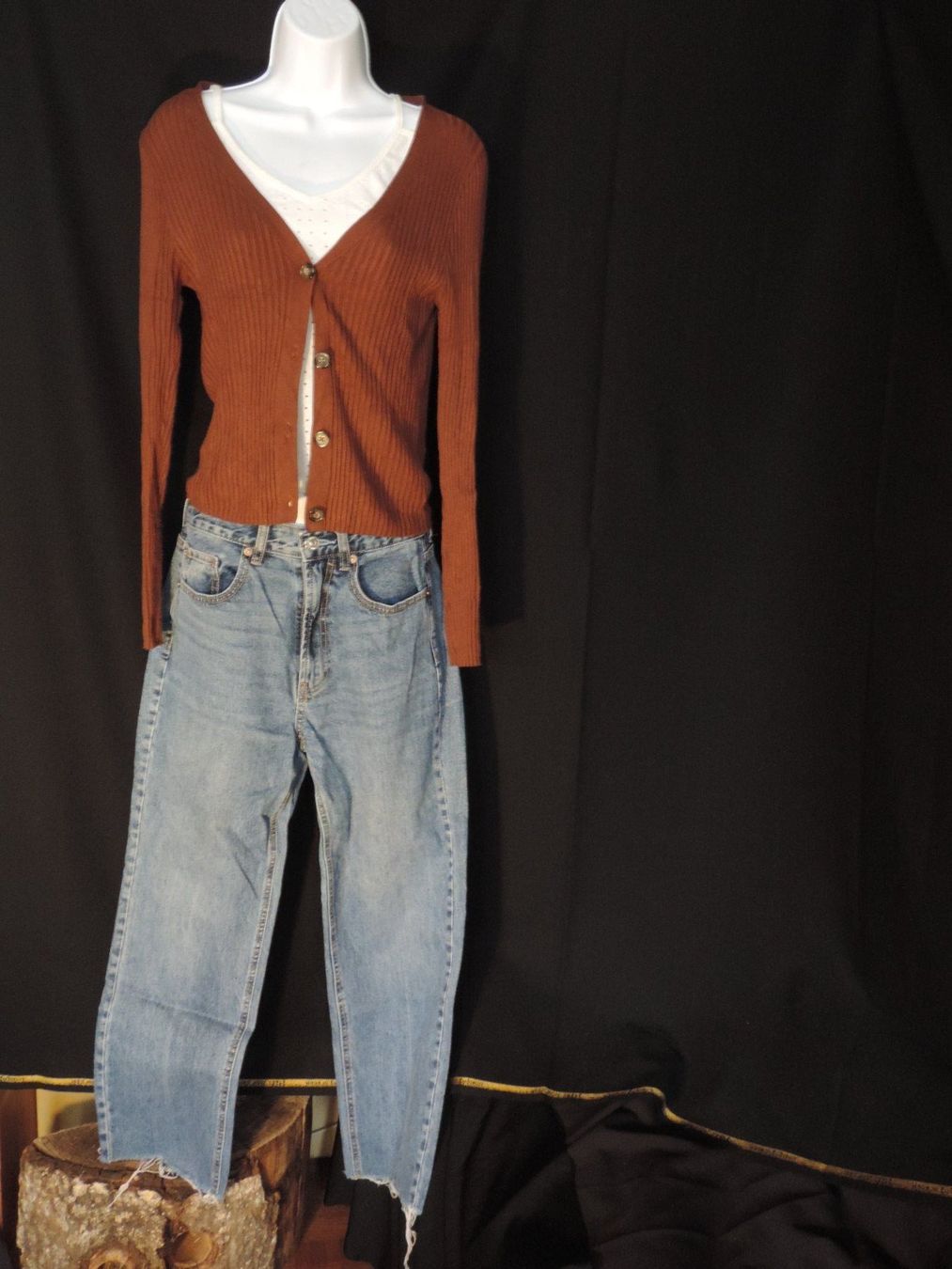 Lotti di vestiti: ensemble jeans relax bohème – Usato da Genève venduto da Axelle333 5