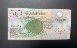 Banknote Seychellen, 1983, 50 Rupees, P-30, unzirkuliert