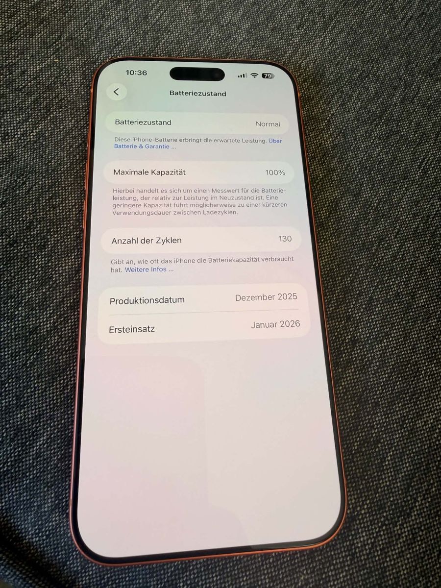 Apple Handys / Smartphones: Iphone 17 pro max 256GB – Gebraucht aus Lyss von mar_77rp 2