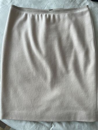 Marc Cain - Eleganter Damen Rock, beige, Gr. N3 / 38 NEU