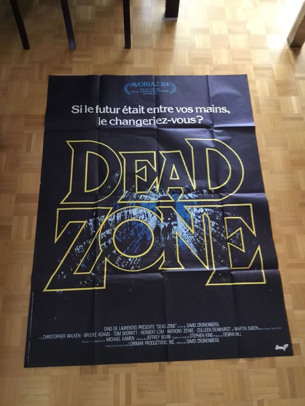 Poster & Bilder: Stephen King „dead zone“ original Plakat – Neu und originalverpackt aus Affoltern am Albis von Partyfruit