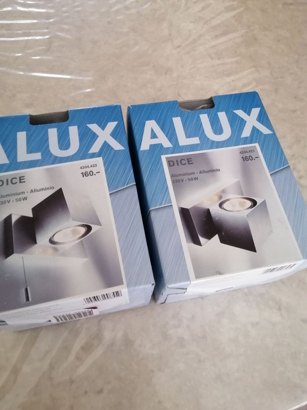 Lampade: Neue Lampe alux dice – Nuovo (secondo la descrizione) da Schlieren venduto da bingo33