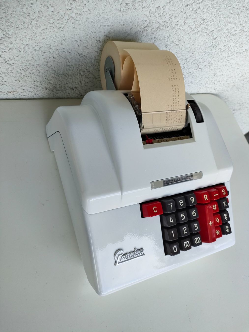 Taschenrechner: Wunderschöne Saldiermaschine Precisa Modell 164-12 – Gebraucht aus Dietikon von Branquinha1981 1