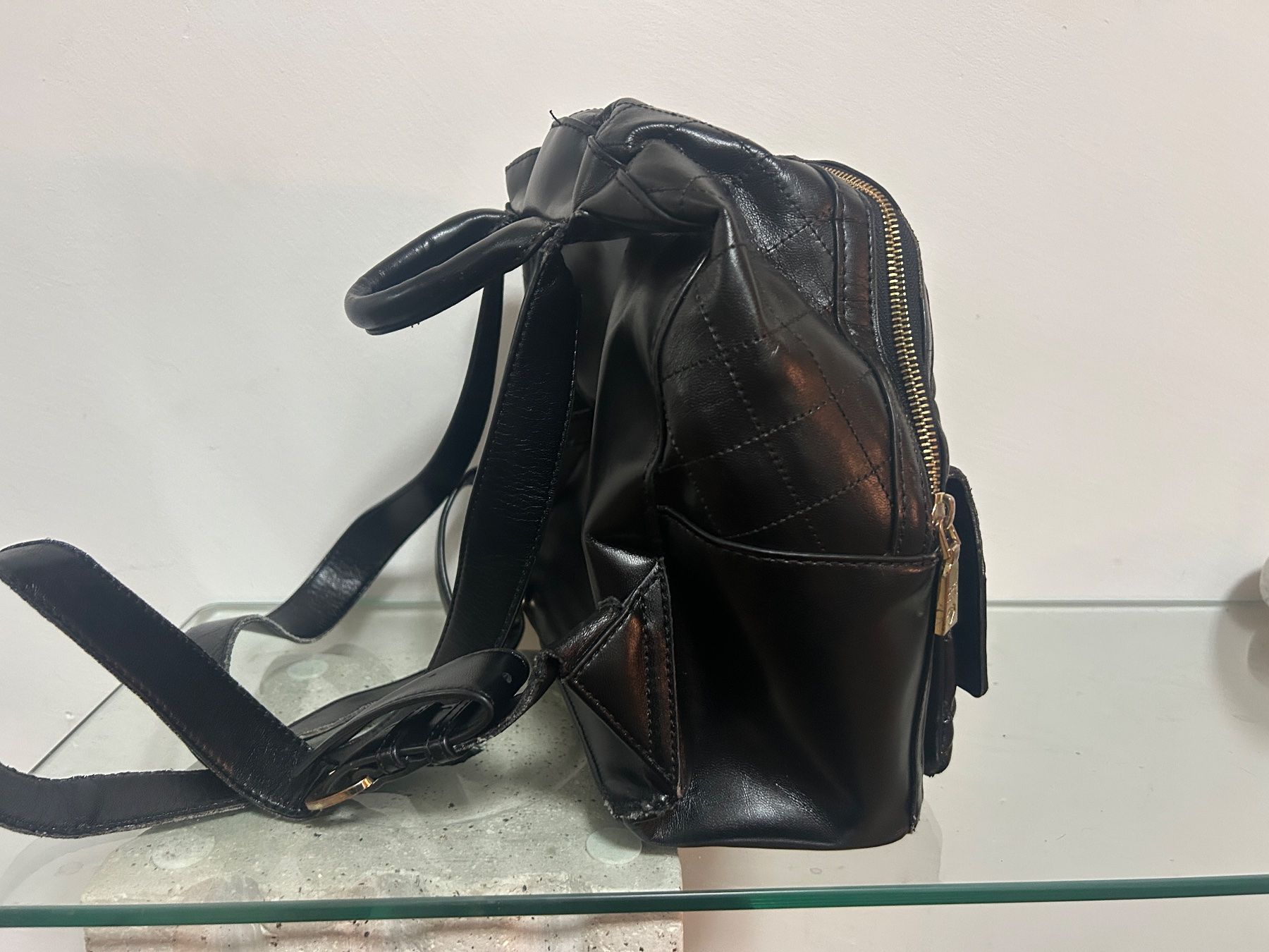 Moschino Zaini: Love Moschino Rucksack, schwarz, gesteppt – Usato da Regensdorf venduto da Spyke55 6