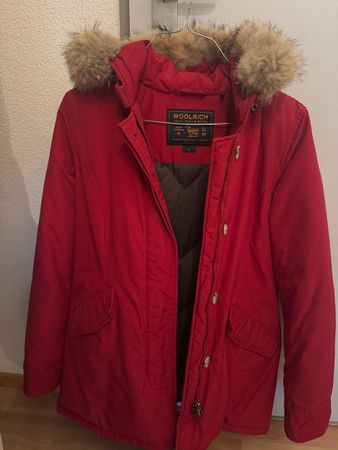 Winterjacke Woolrich Arctic Parka, Grösse M/ L, Rot, Top!