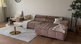 Ecksofa mit Elektrische Bettfunktion