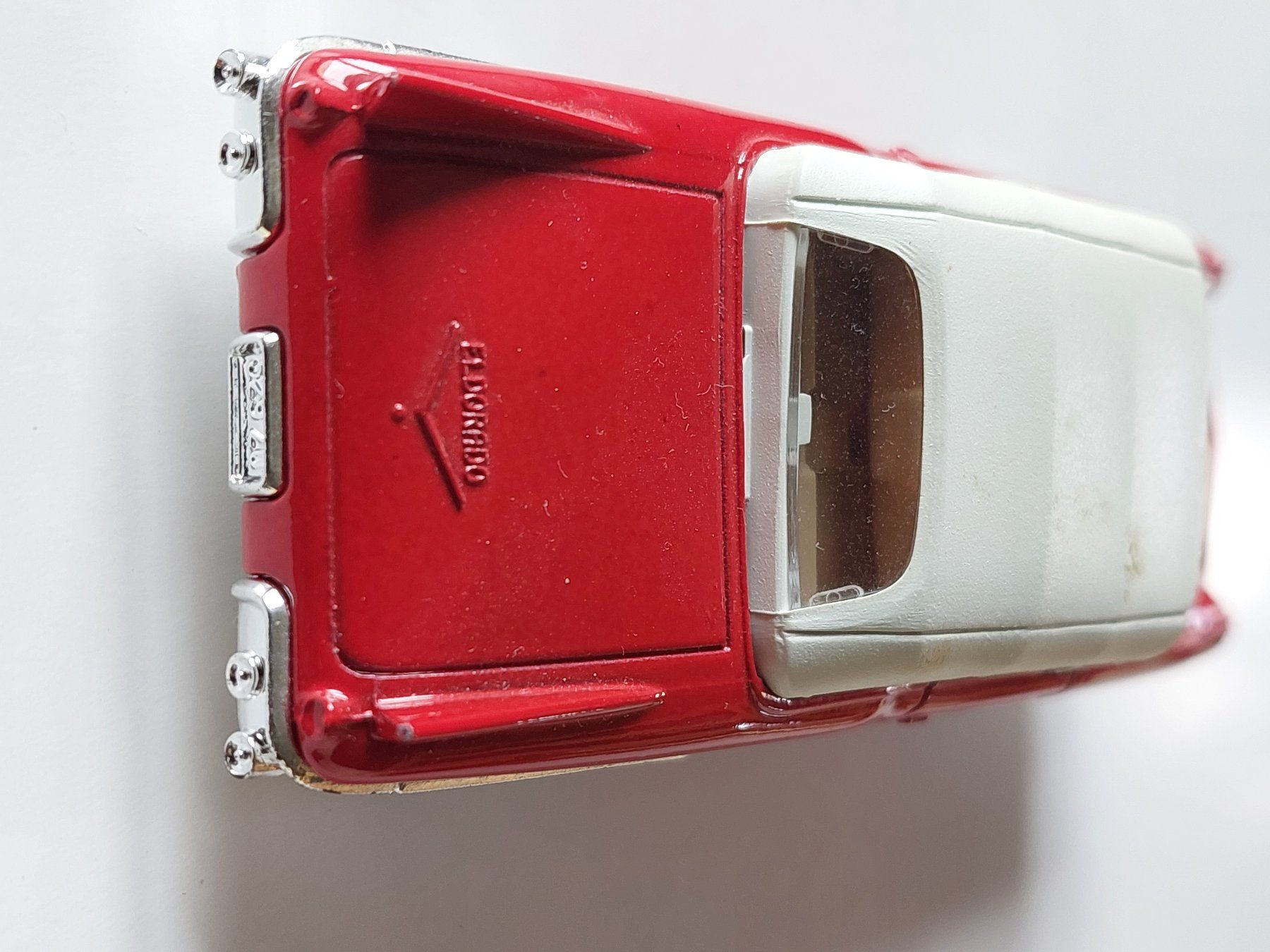 Cadillac Modellini d'auto: Cadillac Eldorado, Biarritz 1957,Rot ,12.5 cm lang ,Solida – Nuovo (secondo la descrizione) da Veltheim AG venduto da fredy_richner 3
