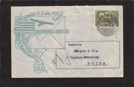 Flugbrief Uruguay - Langnau - Emmental (Schweiz) , 1935