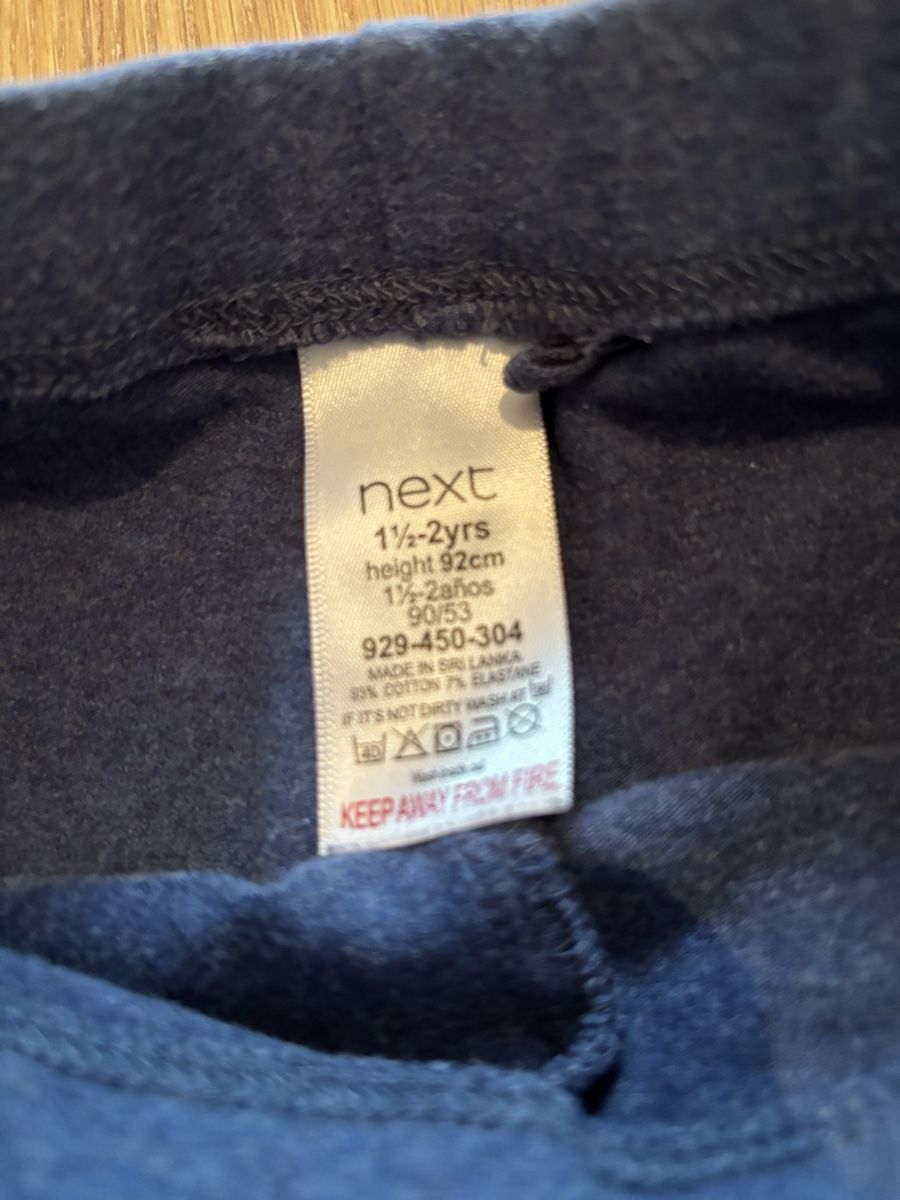 Next Pantaloni: Next Leggings, Blau, Grösse 92 – Usato da Jegenstorf venduto da Annina0506 1