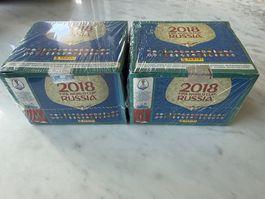 2x Panini 2018 Fifa WM Südamerika-Set 104 Tüten je Box OVP