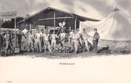 Militär // 1900-1910 Feldbäckerei Soldaten Armee