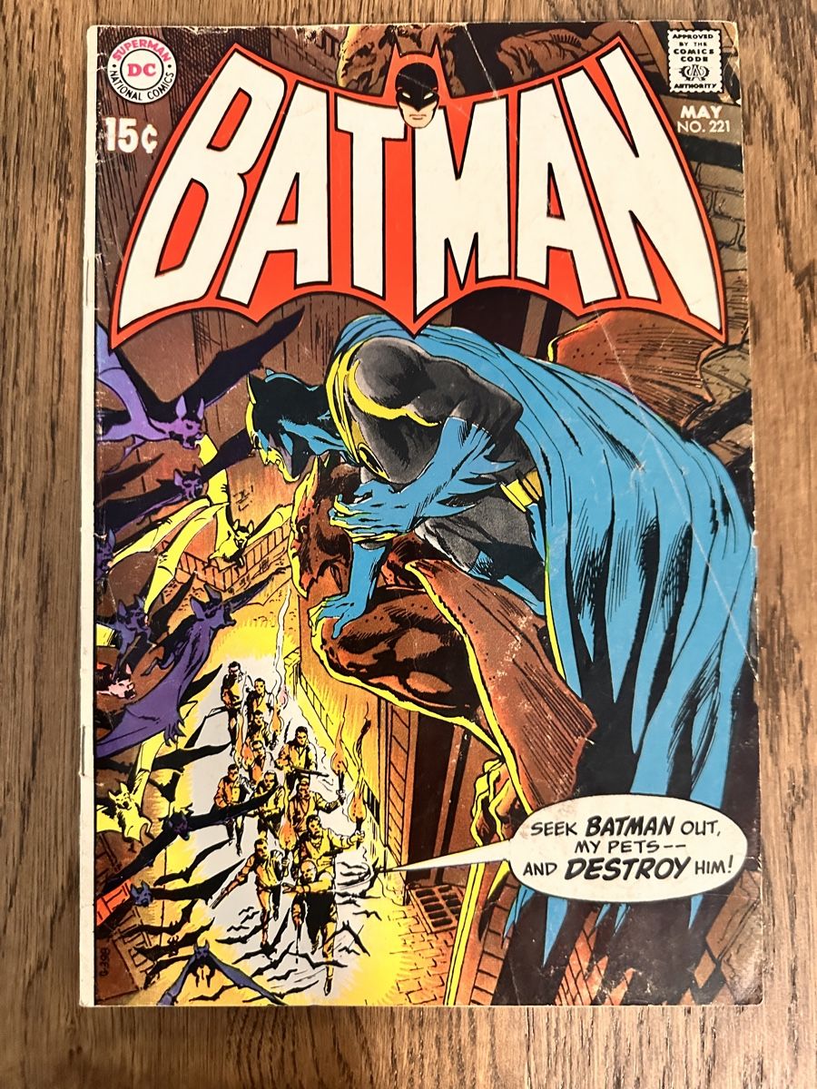 Fumetti: Batman comic 221  – Usato da Gattikon venduto da 386ComicEmpire
