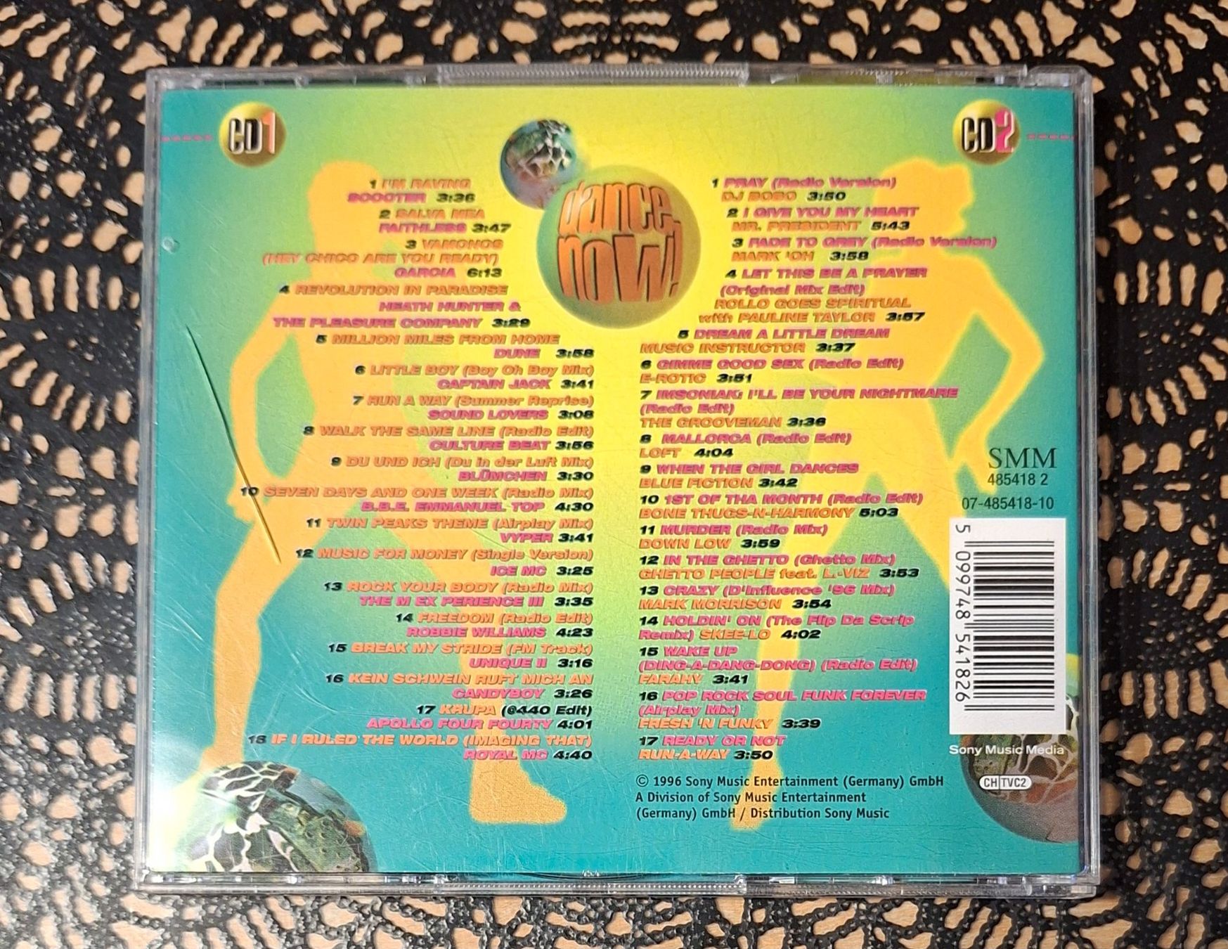 CD: Dance Now! Vol.16, Dance Pop Compilation Sampler 2CD 1996 – Usato da Schönenberg TG venduto da Gregolino76 1