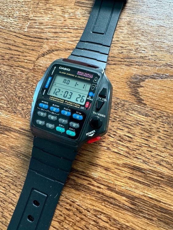 Montre Télécommande Casio CMD-40 Neuve - Montre Bracelet Rétro Commande à Distance