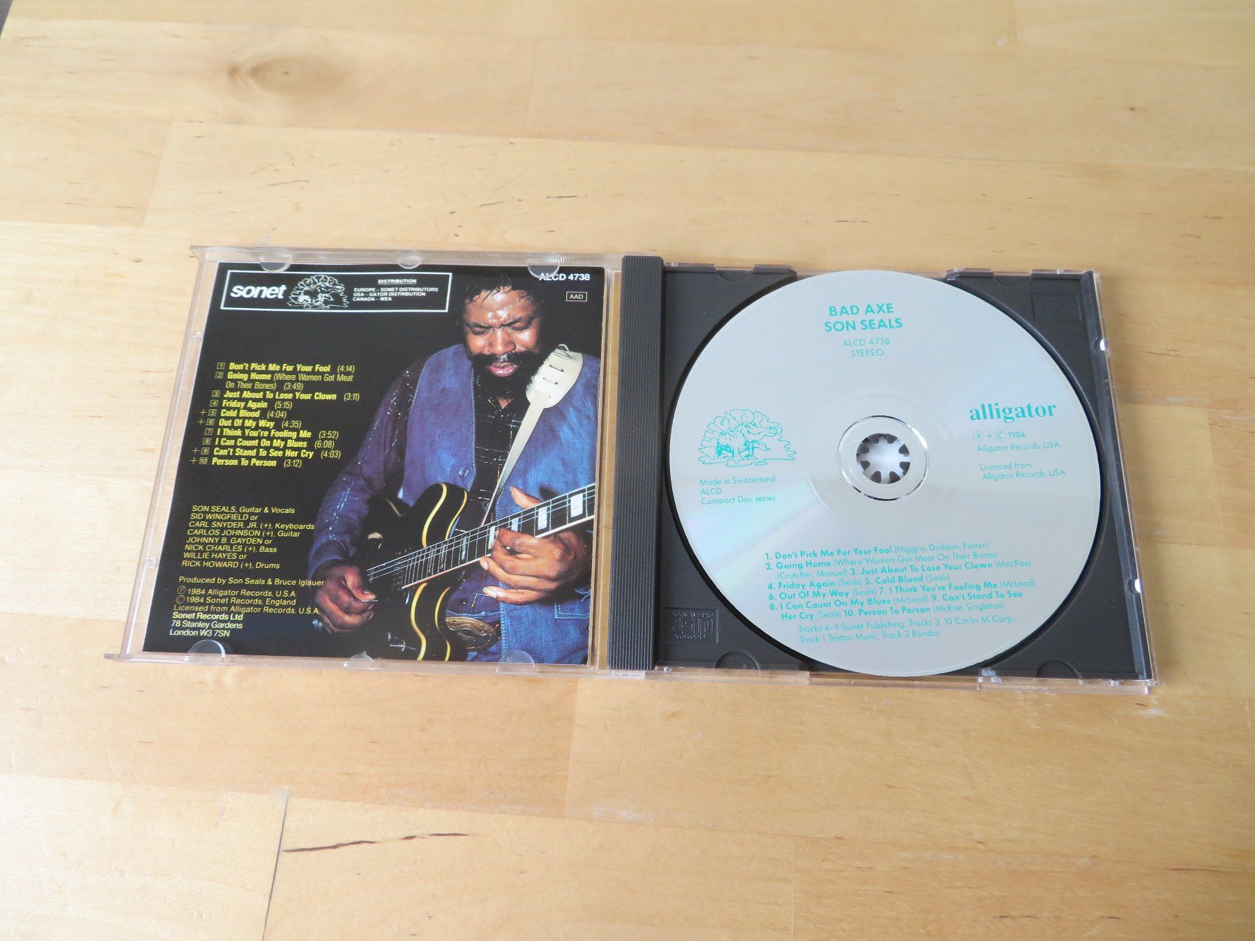CDs: SON SEALS "Bad Axe" – D'occasion à zürich par Goldimmund 1