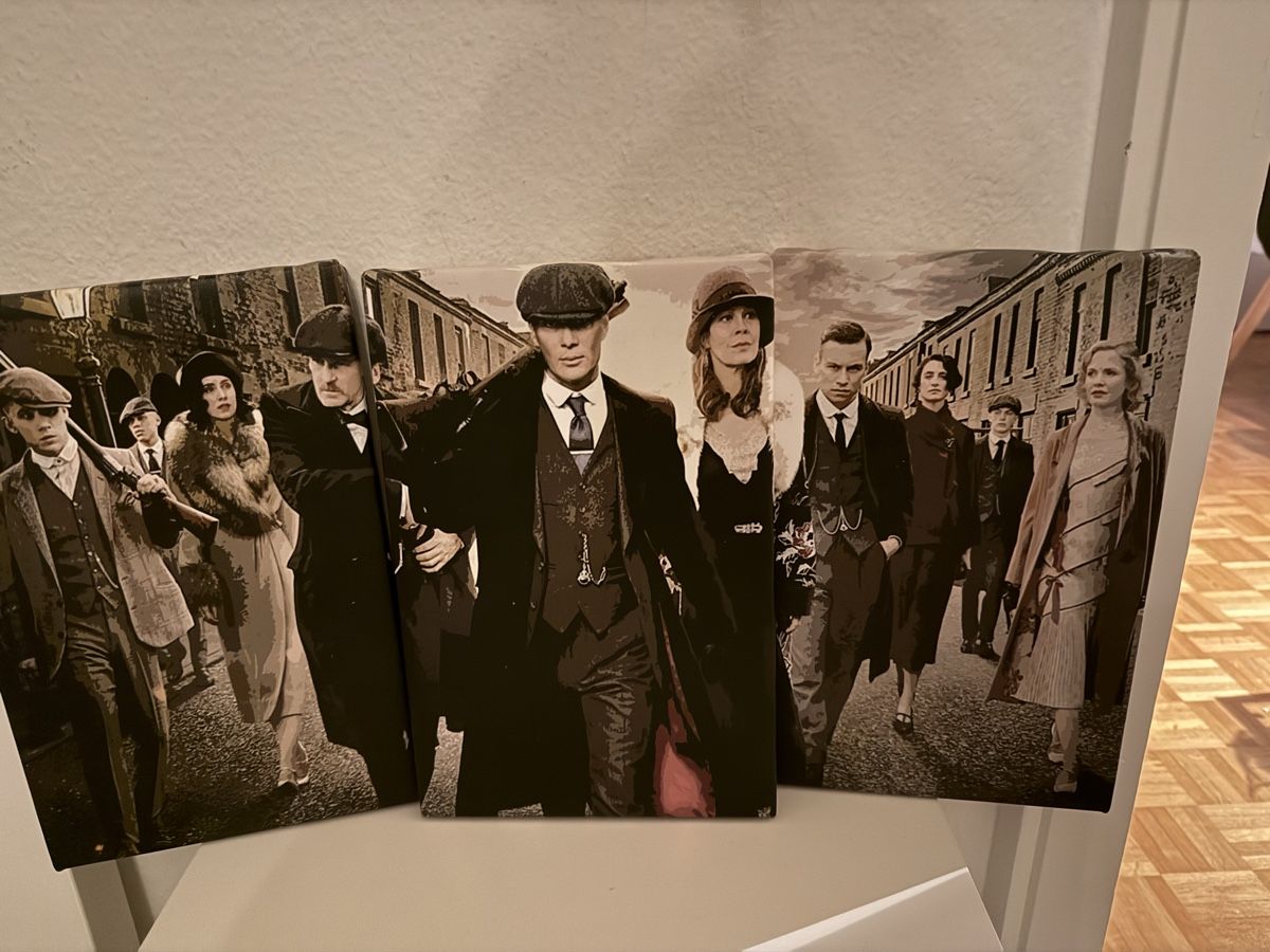 Foto & Immagini: Peaky Blinders Wandbilder Set – Nuovo (secondo la descrizione) da Solothurn venduto da delialiliane
