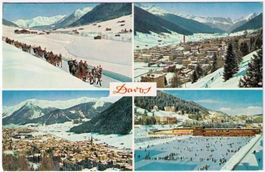 Davos - 4 Bild Ak