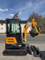 Bagger 1.8T GANZ NEU – 25 Std, Kabine, 3 Löffel +Schnellwech