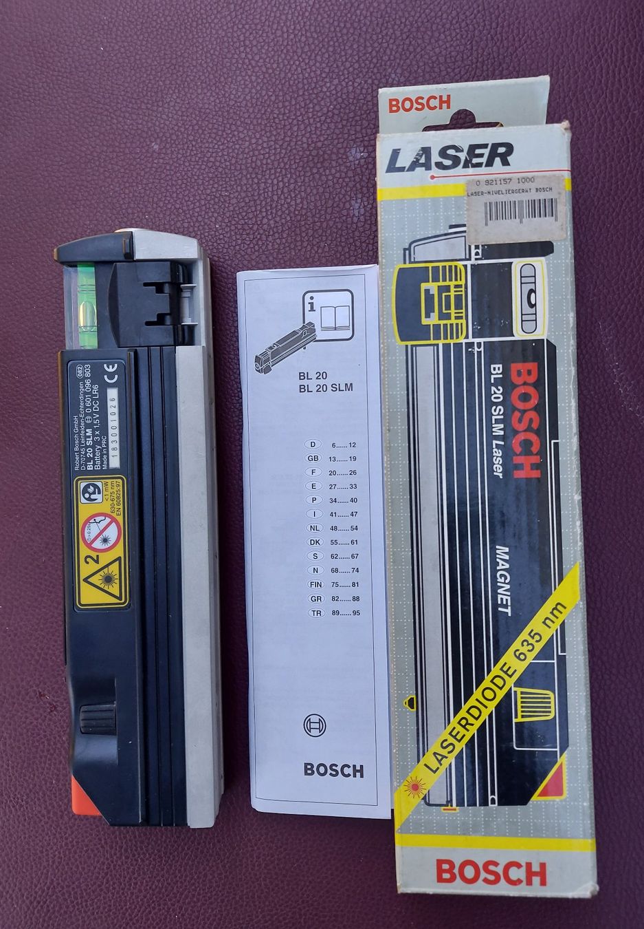Bosch Misurare: Bau - Laser Bosch, BL 20 SLM – Usato da Wallisellen venduto da Allivia 1