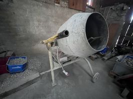 Betonmischer mit Edelstahl Trommel