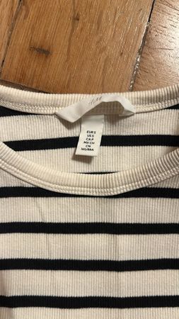 H&M Damen Oberteil gestreift Grösse S neuwertig