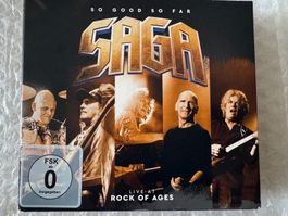 Saga - So Good So Far (Live At Rock Of Ages / 2 CD‘s & DVD)
