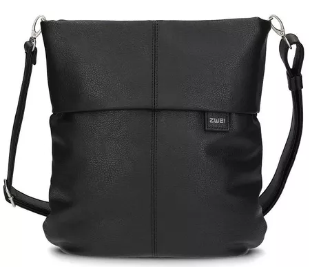 Umhängetasche von ZWEI , Mademoiselle M12 Noir (Schwarz)
