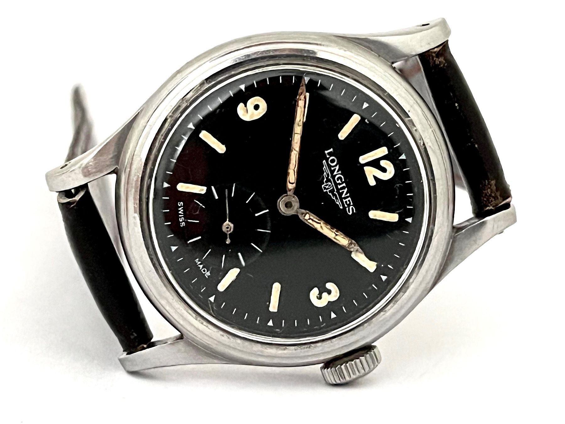 Longines Montres: 1940s Longines`SEI TACCHE` - Military – D'occasion à Zürich par GentsStuff 2