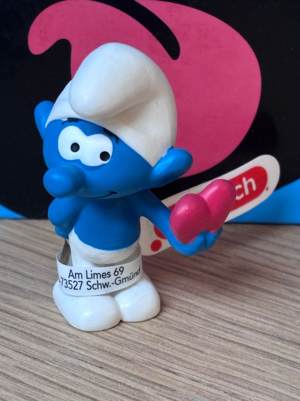 Schleich Statuette: Schlumpf mit Herz – Nuovo (secondo la descrizione) da Lyss venduto da Duckszone