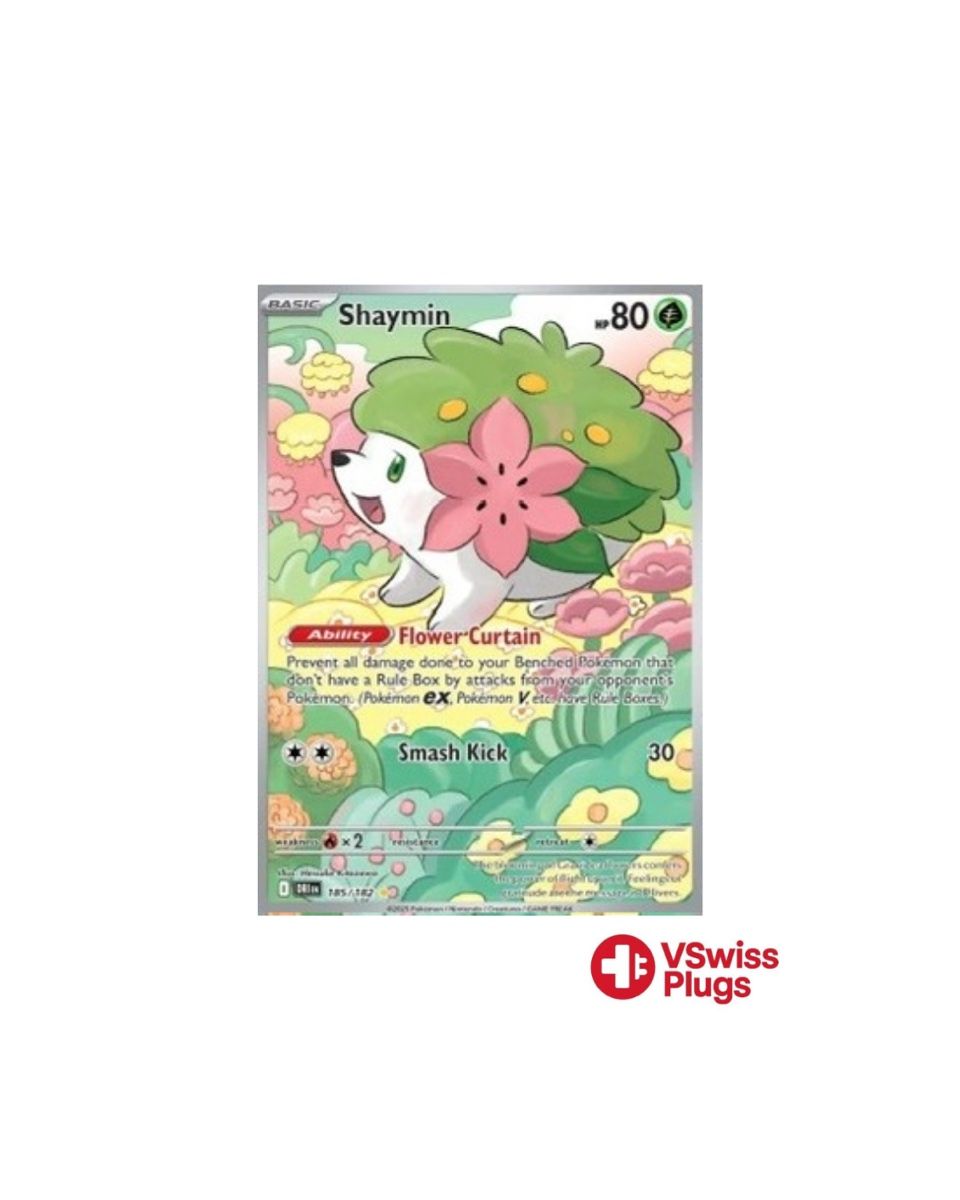 Pokémon Carte collezionabili: Shaymin 185/182 EN – Nuovo (secondo la descrizione) da Conthey venduto da Vswissplugs.com