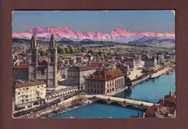 ZÜRICH und die Alpen