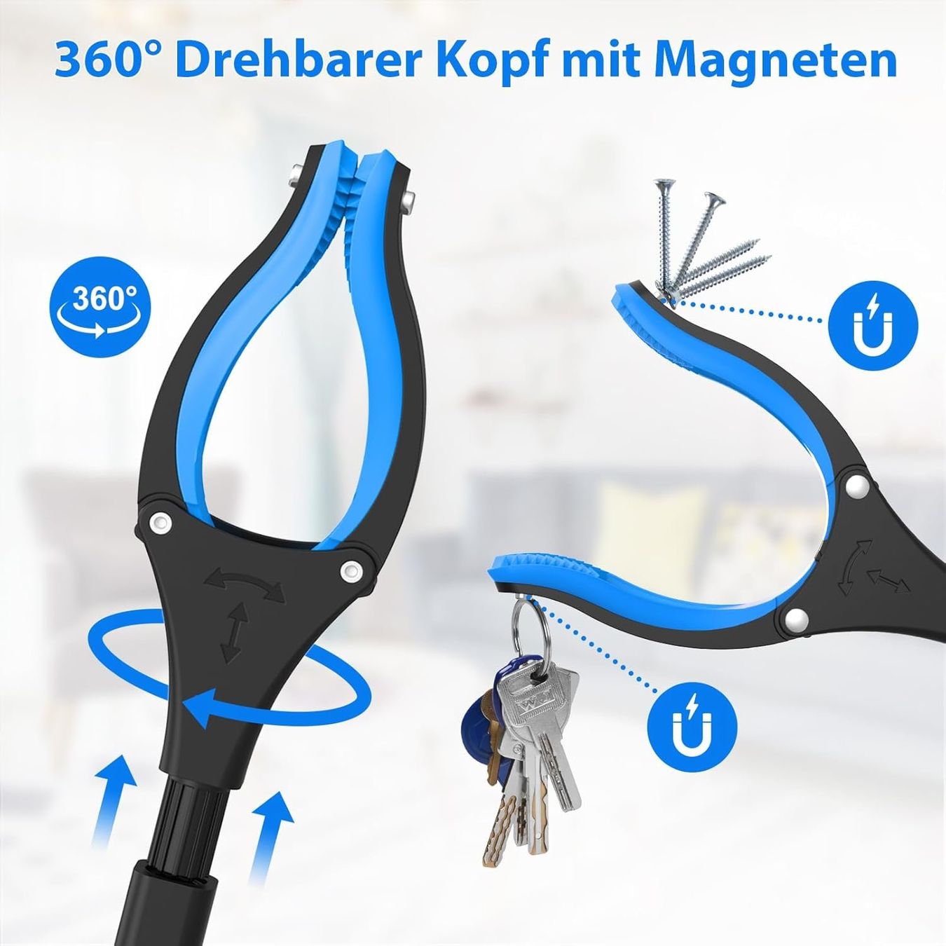 Pinze: Haushalts Greifarm Greifzange 91cm Opa Senioren Geschenk – Nuovo e nell'imballaggio originale da Hundwil venduto da pac_6jh8 4