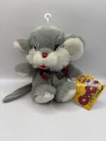 Peluche Cricri la Souris Noeud Papillon Vintage NEW 1991