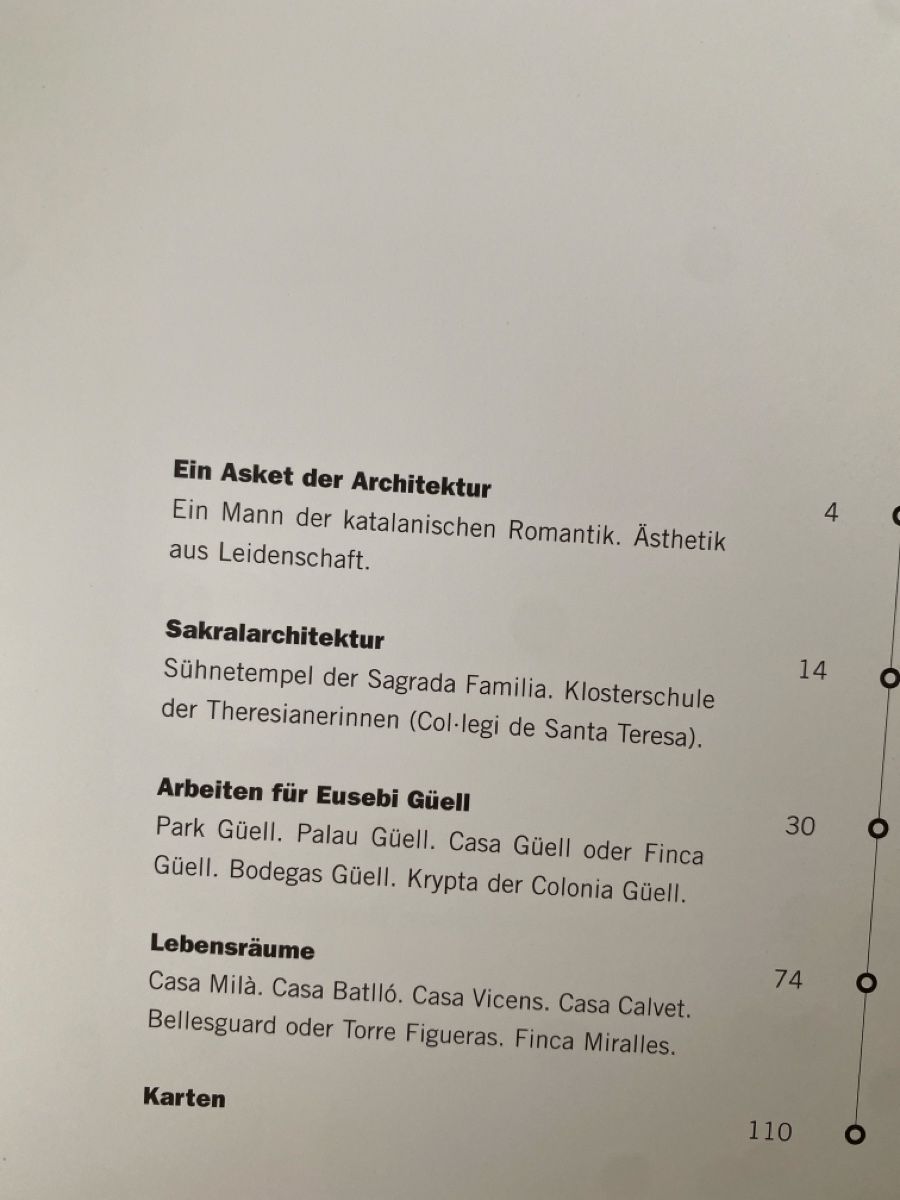 Libri: Gaudi, ein Asket der Architektur, Buch – Usato da Pfäffikon SZ venduto da Anita8808 3
