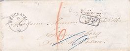 1859, "Neuchatel", Fingerhutstempel