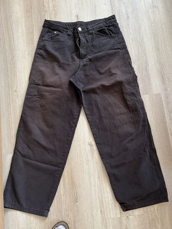 Baggy Hose gr. 170 Adjustable Waist, Anthrazit farbe,
