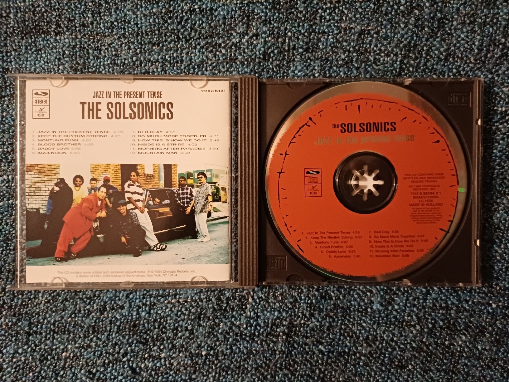 CD: The Solsonics "Jazz in the present tense" CD – Usato da Begnins venduto da Drastic-Sound 2
